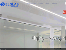Tablet Screenshot of elglas.com
